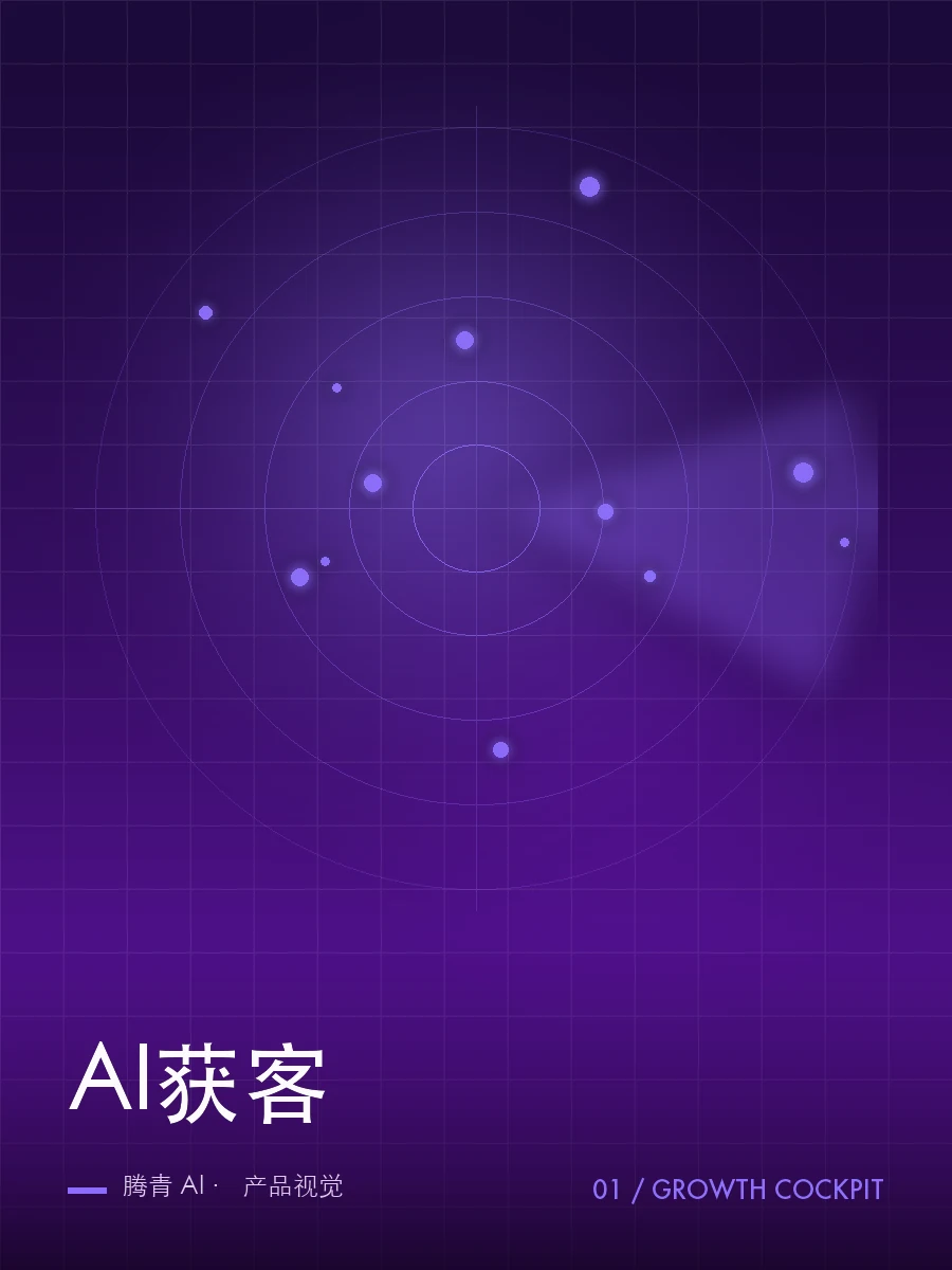AI获客 产品视觉
